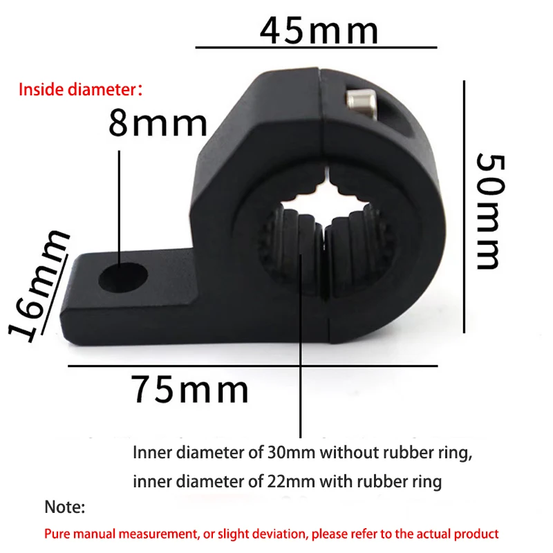 Motorbike LED Light Bar Clamps Brackets Tube Clamp Mount Kit For Motorcycle Fog Light Mount Motorcycle Accessories motorcycle light bracket,motorcycle headlight clamp,motorcycle turn signal bracket,motorcycle headlight mount,utv light bar mount