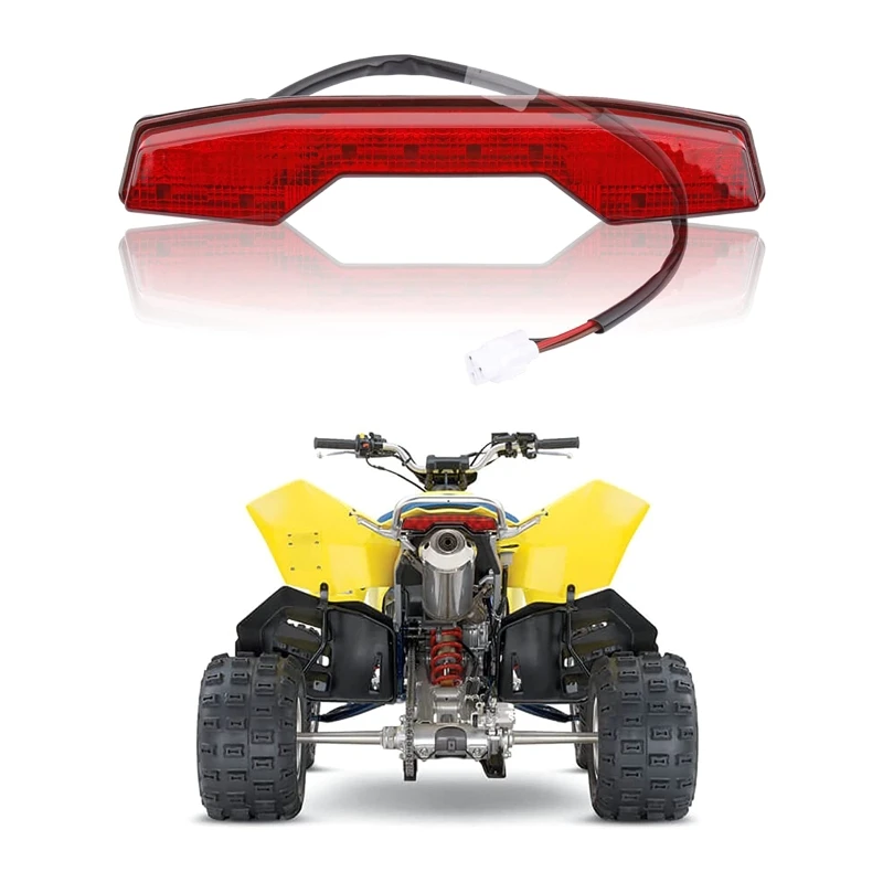 ATVs LED Taillight Assembly Red Brake Stop Tail Light Rear Taillamp Fit