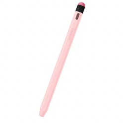 Enhanced Silicone Cover for Apple Pencil - Anti - Fall Protective Case (Pink)