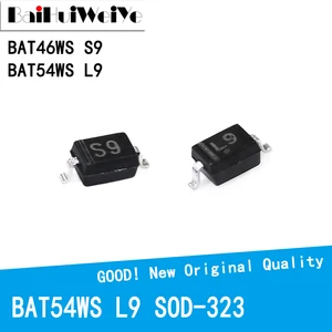 BAT46WS BAT54WS S9 L9 100 в 30 в 0805 диод Шоттки SOD-323 SMD новый чипсет хорошего качества