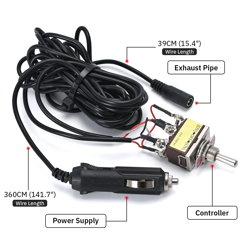 Universal Manual Switch control Switch Exhaust Muffler Electric Valve Cutout cut out System Dump Pipe Kit HT-GJ030 exhaust muffler switch