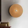 Tan Wall light Retro Japanese bamboo Wall lamp for Living Room Background bedroom Corridor handmade rattan Wall lamp 3