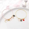 10/20pcs 70mm Expandable Bangle Adjustable Wire Blank Bracelets For DIY Jewelry Making Accessories Supplies Summer Handicraft 4