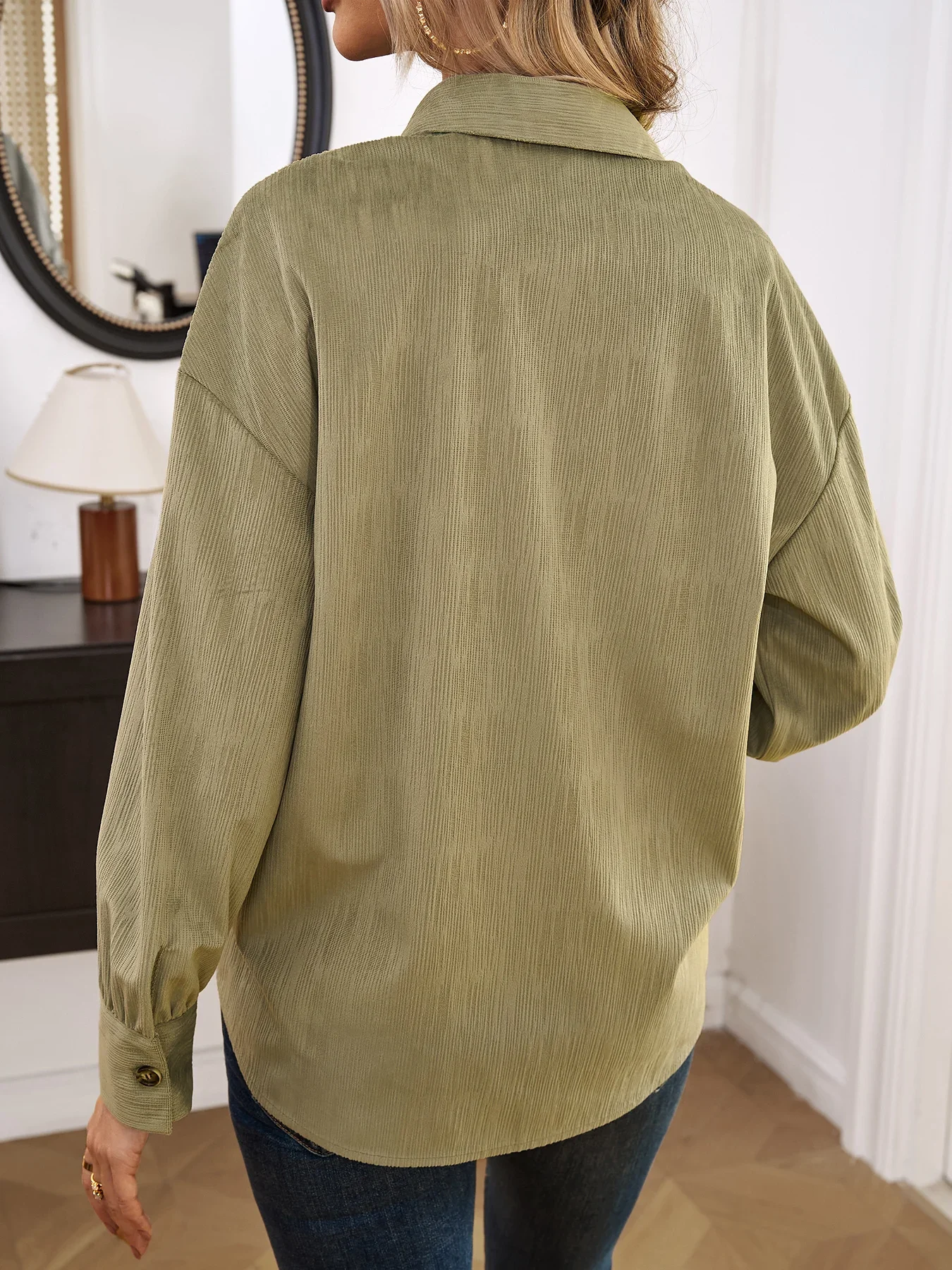 New Fashion Summer Casual Blouse Retro Y2k Solid Color Outfits Clothing Ladies Girl Streetwear Female Women Long Sleeve Shirts
