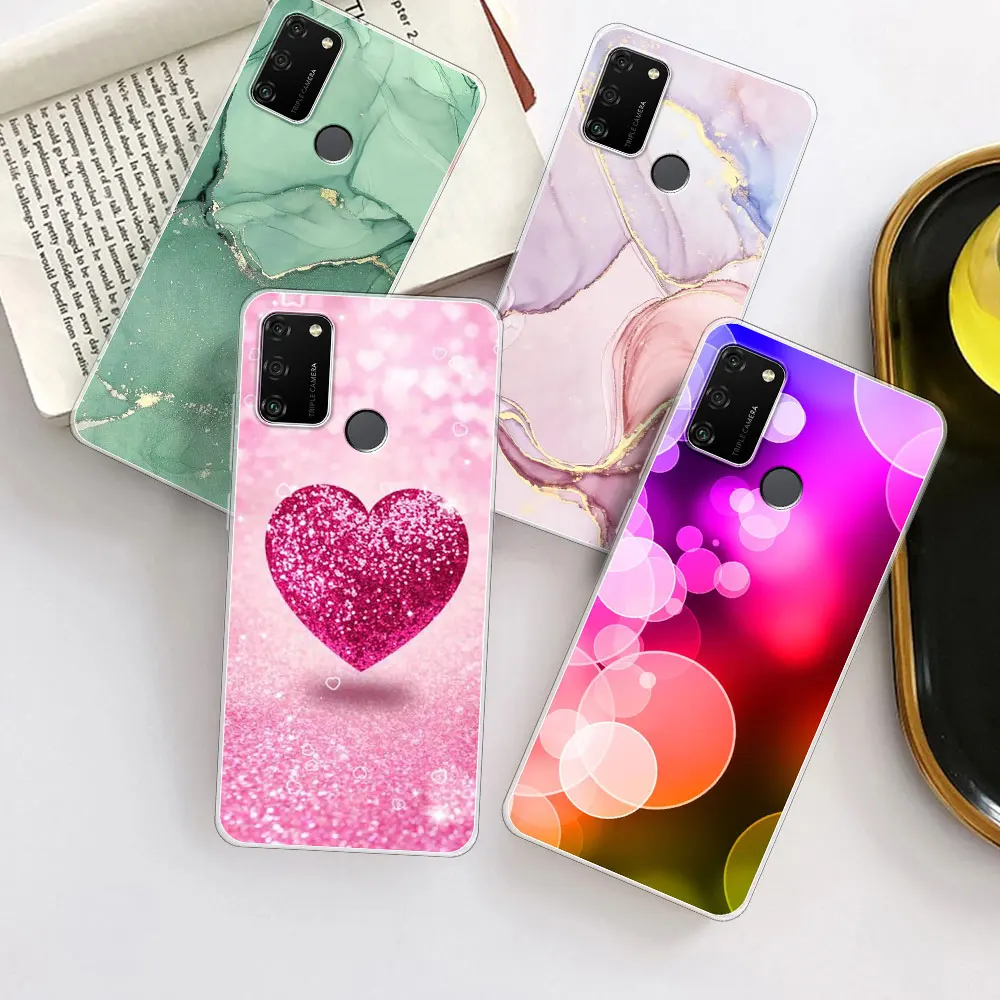 Crystal Clear Protective Phone Case with Scenic Design – Transparent Fashion Cover