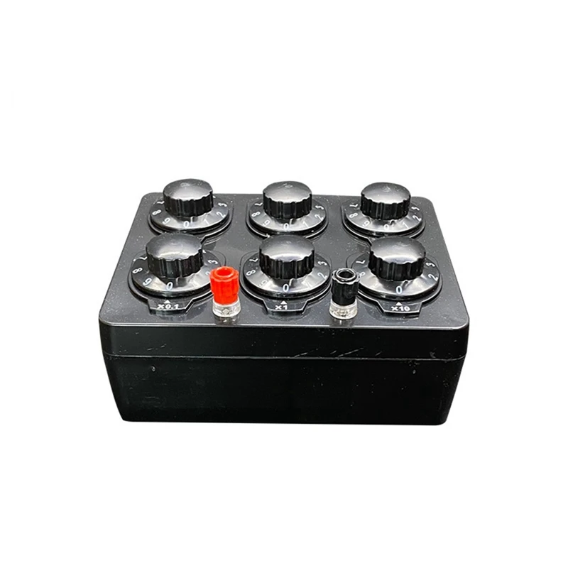 0 99999.9 Ohm Simple Resistance Box Precision Variable Decade Resistor