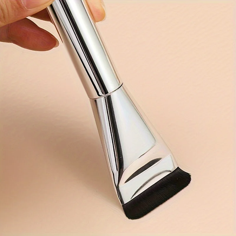 1/2/3pcs 다용도 파운데이션 초미세 브러쉬 및 스테인레스 스틸 메이크업 믹싱 팔레트(스패툴라 믹싱 스틱 포함) 뷰티 도구