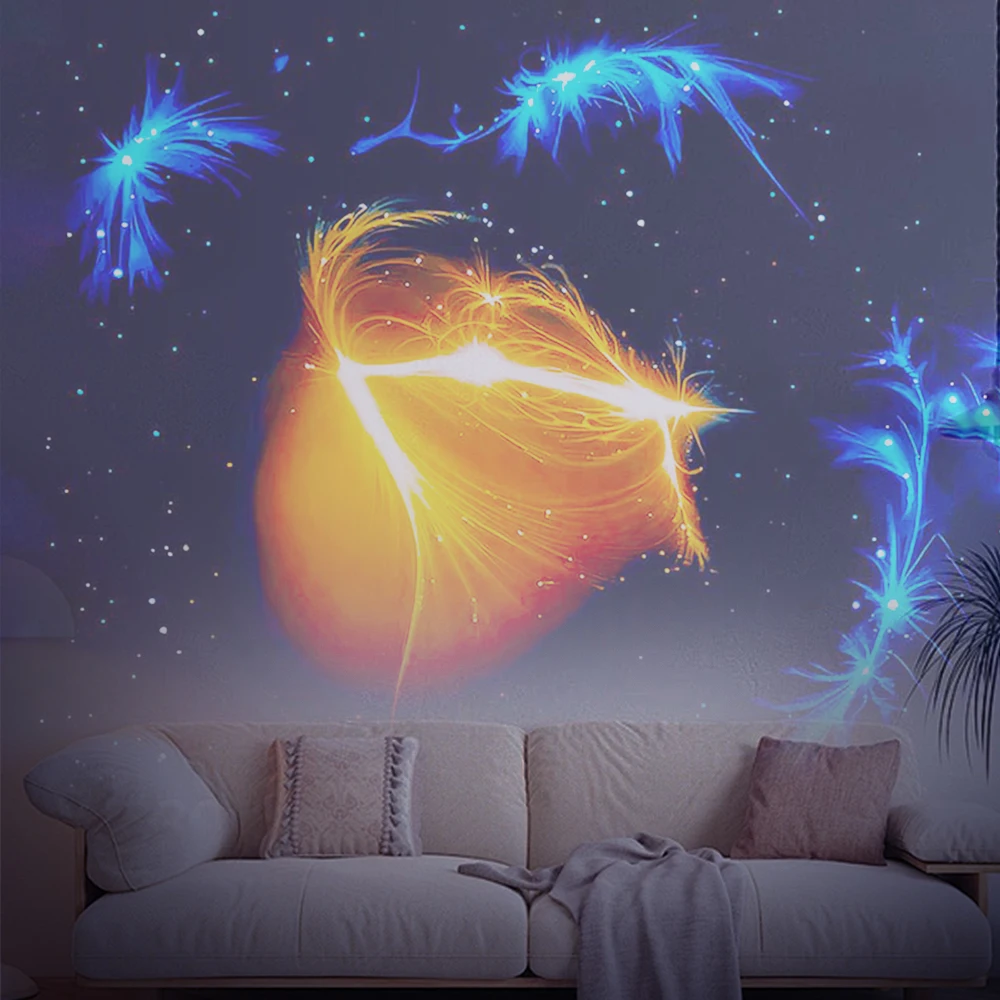 Star Projector Night Light Disc Planetarium Projector Disc 4K HD Galaxy Light 6 Pack (Projector Not Included)