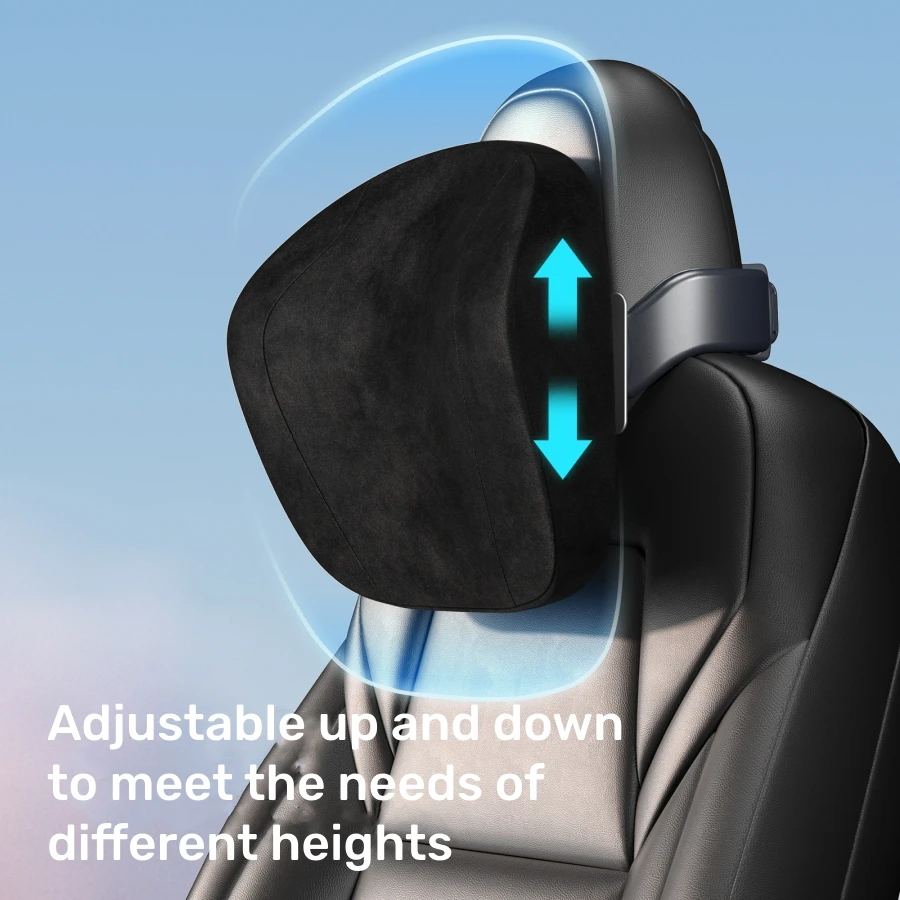 For Tesla Model Y Model 3 Multifunction Adjustable Car Neck Pillow Premium Vehicle Head Rest Support Headrest with Phone Holder car pillow car headrest car neck pillow