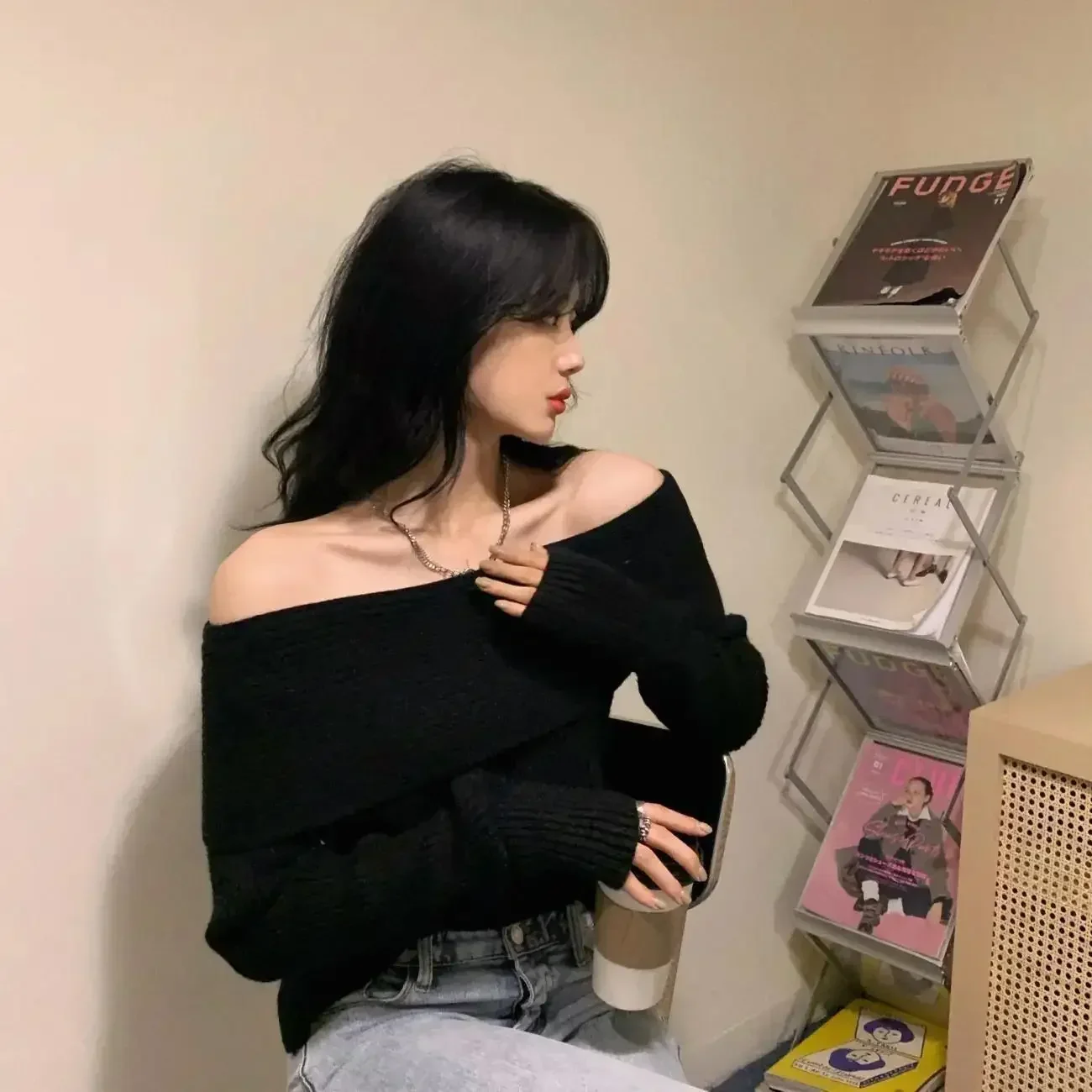 [ NERDY ]★韓国人気★WOMEN'S FOG LONG SLEEVE SET Designer fashion, Seoul-fully created | W Concept