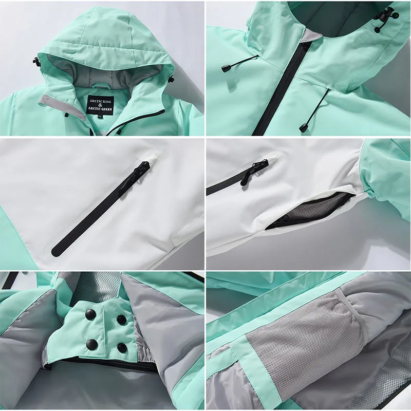 New Kids Ski Suit Children Windproof Waterproof Child Warm Snow Set Girls And Boy Winter Skiing And Snowboarding Set