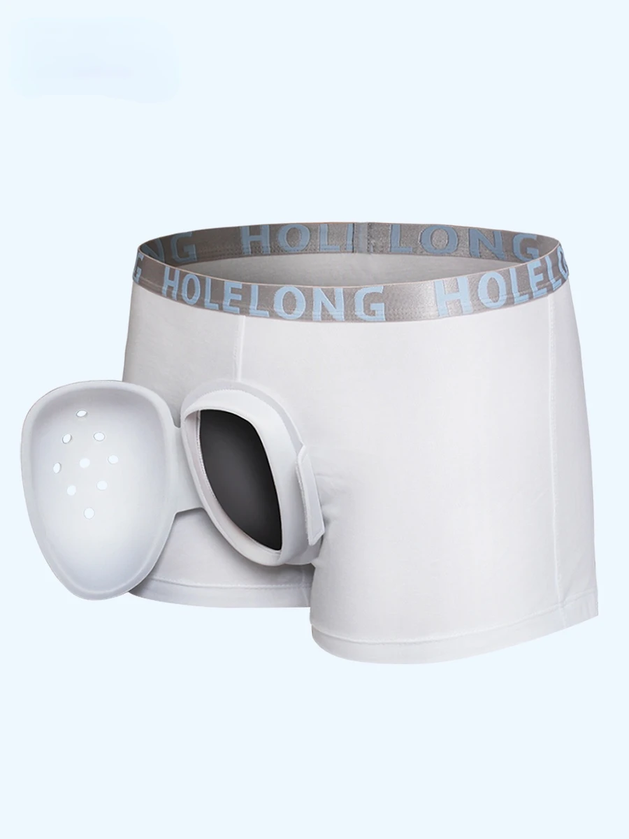 After Circumcision Underpants Boys' Cotton Protective Sleeve Adult Children's Phimosis Ring Cutting Resistance Crotch Protection children double sided bucket hat letter embroidered boys girls sun protection cap baby kids outdoor anti sunburn sun hats 2 6y