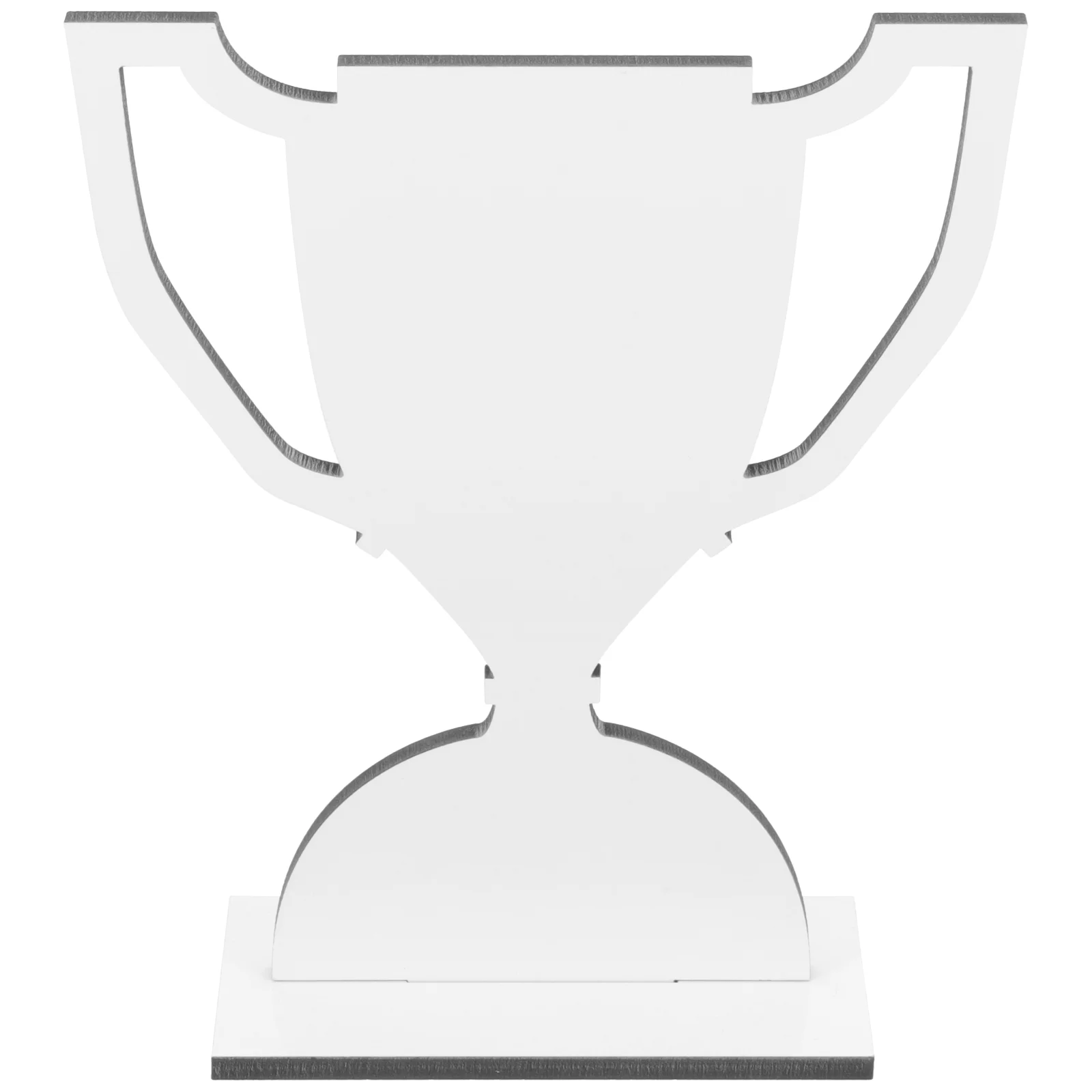 

Сублимационный спортивный трофей без рисунка, вертикальный спортивный стоячий знак без рисунка для теплопередачи, трофей «сделай сам»