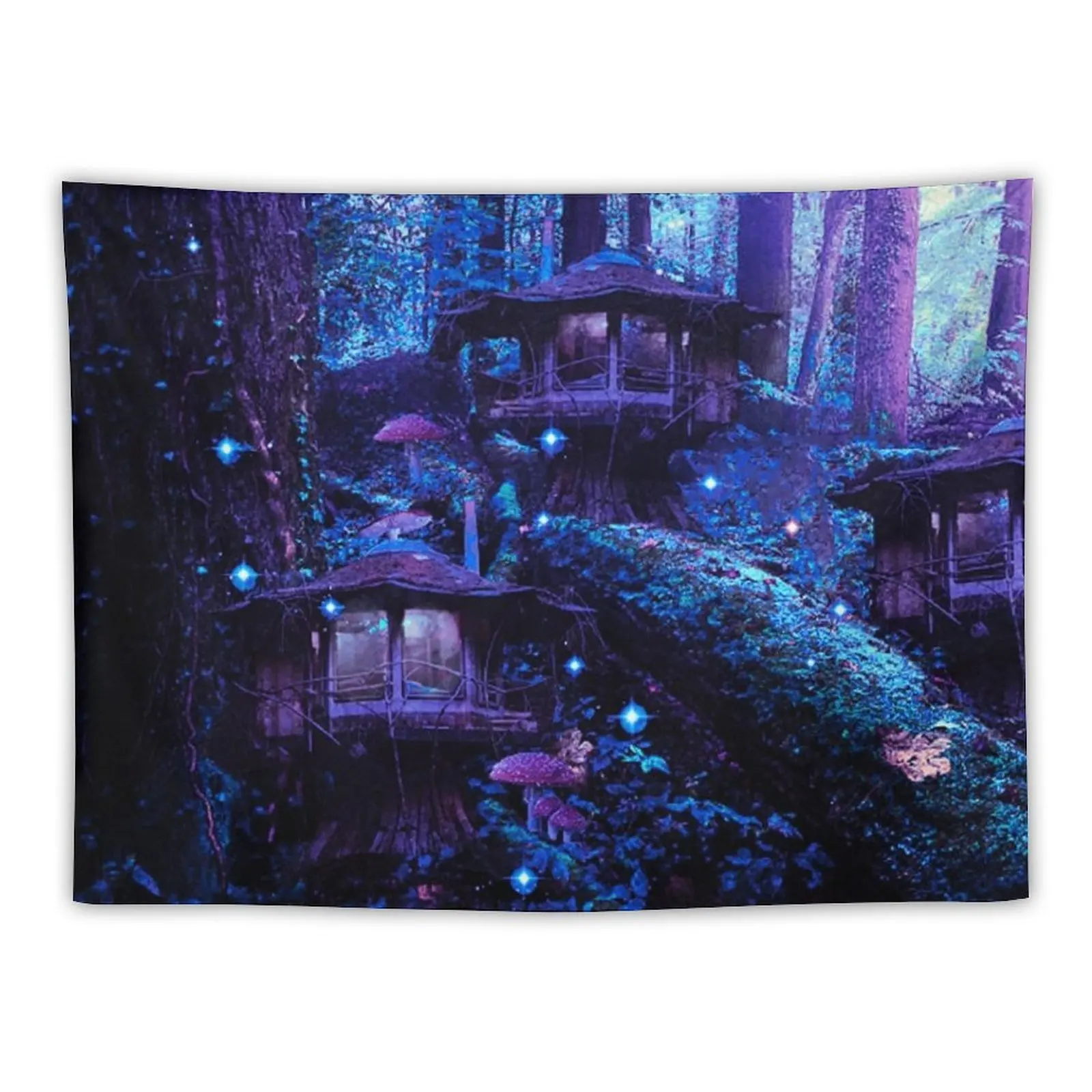 

New Fairy House Tapestry Home Supplies Room Decorating Wall Decoration Items