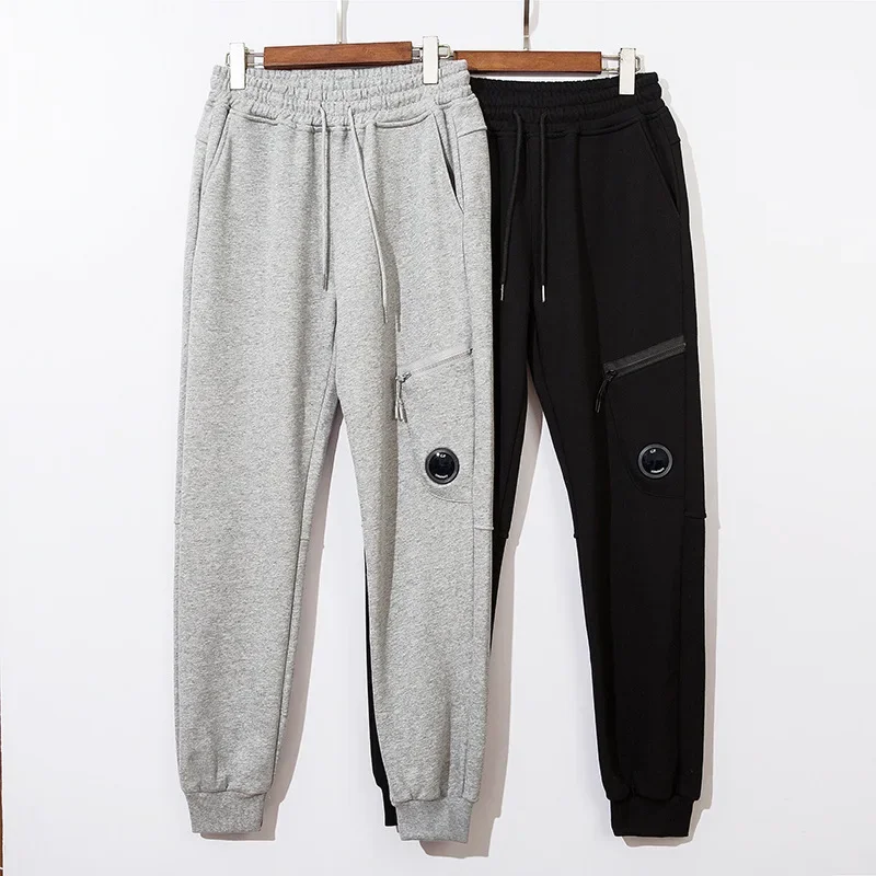 CP Company Casual Sport Pants Men's Women's Small Cuffed Leisure Trousers With Pockets Zipper Fly Sportswear Bottoms casual pants sports pants casual sports pants