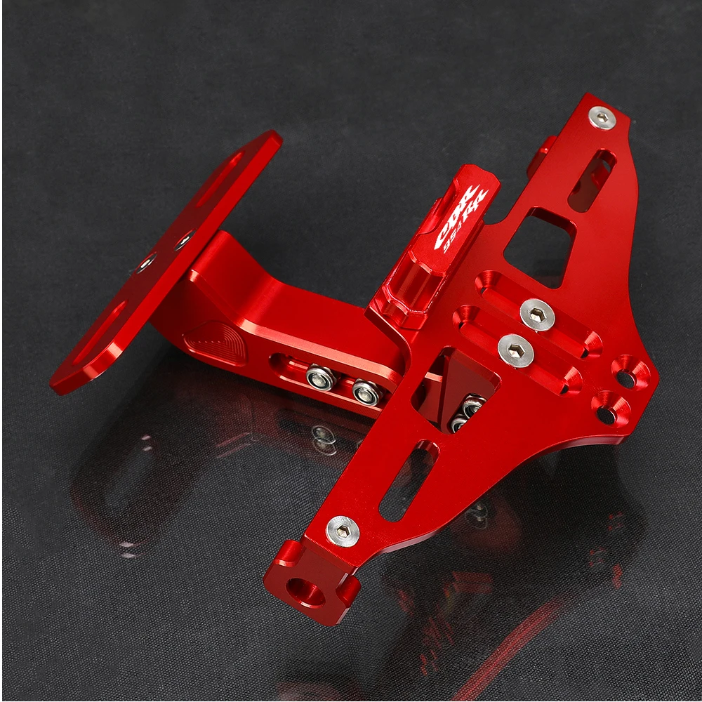 

CNC For HONDA CBR954RR CBR 954 RR 2002 2003 Motorcycles Accessories Angle Rear License Plate Bracket Mount Holder With LED Light