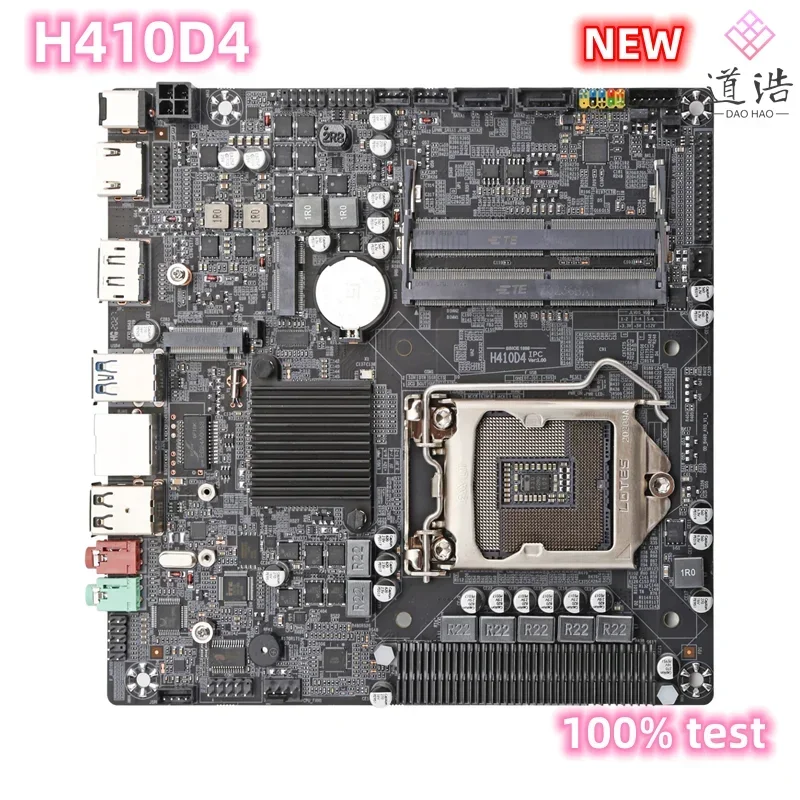 NEW For Onda H410D4 IPC Mini Motherboard 64GB DP HDMI M.2 LGA 1200 DDR4 H410 Mainboard 3 NEW For Onda H410D4 IPC Mini Motherboard 64GB DP HDMI M.2 LGA 1200 DDR4 H410 Mainboard