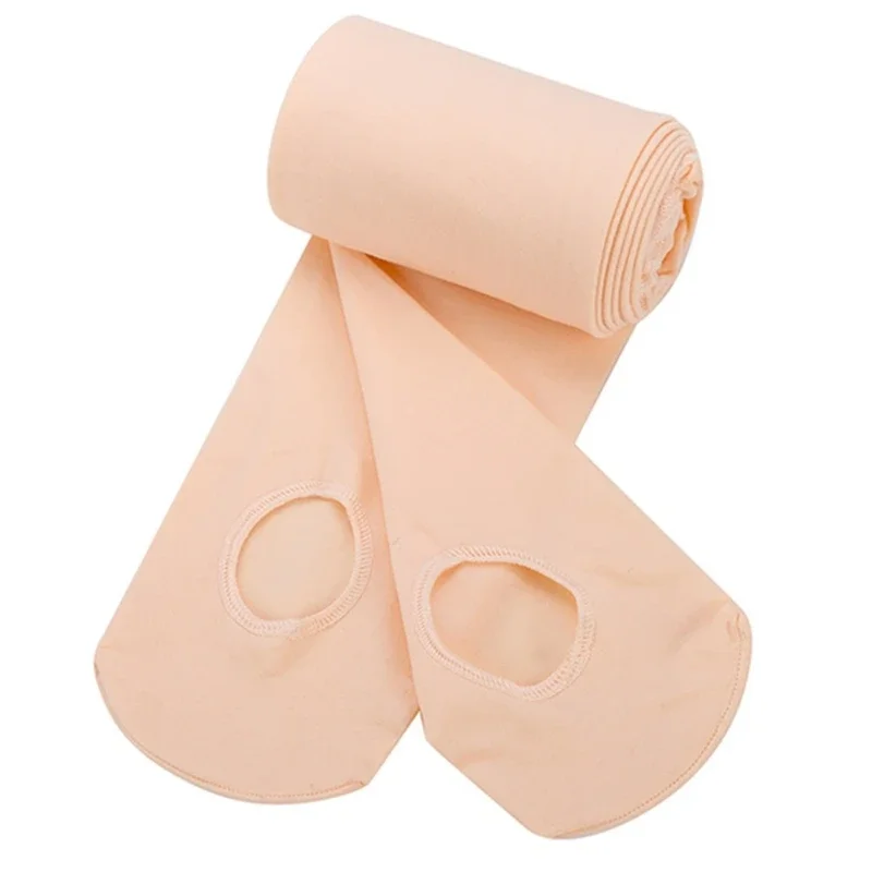 Women Girls Solid Color Transition Ballet Tights Ultra-Soft Comfortable Opaque Convertible Dance Tights Pantyhose Stocking
