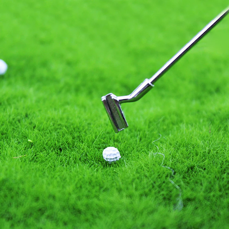 1Set 3pcs Golf Sticks with 2pcs Ball DollS Accessories Kids Toy Dollhouse Miniature Accessory Wholesale