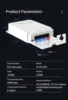 4 Port Waterproof POE Repeater 10/100Mbps Outdoor Network POE Extender IP55 VLAN 44-57V 30W IEEE802.3af for POE System Camera 3
