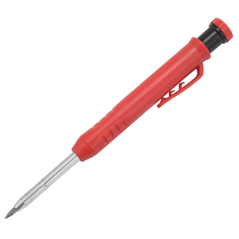 

Deep Hole Marker Premium Mechanical Pencil Marker With Integrated Sharpener-For Wood, Metal,Stone I Drill Hole Marker