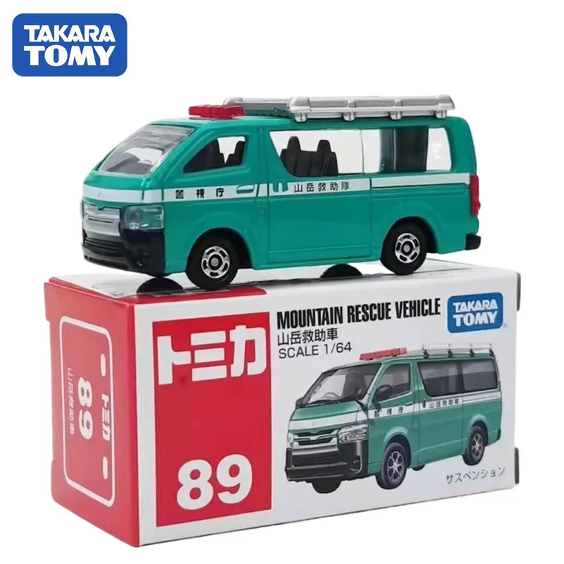 

Takara Tomy Tomica NO.89 Mountain Rescue Vehicle 1/64 Miniature Die-cast Alloy Car Model Children's Toy Christmas Birthday Gift