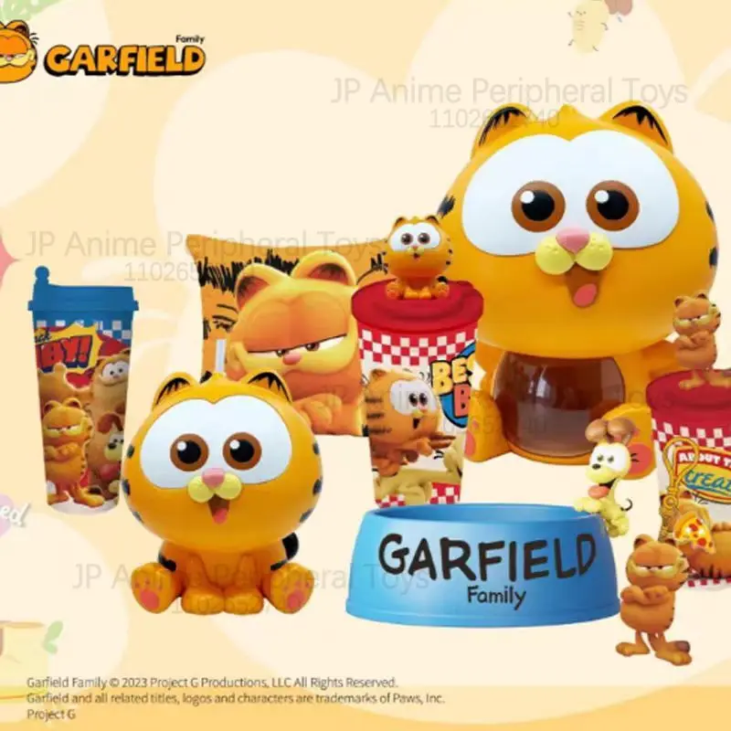 

2024 чашка для холодной воды Garfield, 22 унции, чашка-неваляшка, чашка 46 унций, ведро для попкорна, милый эксклюзивный кинотеатр, внешняя резьба