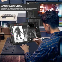 ZEUSLAP 22" QHD Stylus Pen Touch Function Anti-Glare Surface Desktop Monitor for PC Laptop Second Screen Office Design Monitor - Image 5