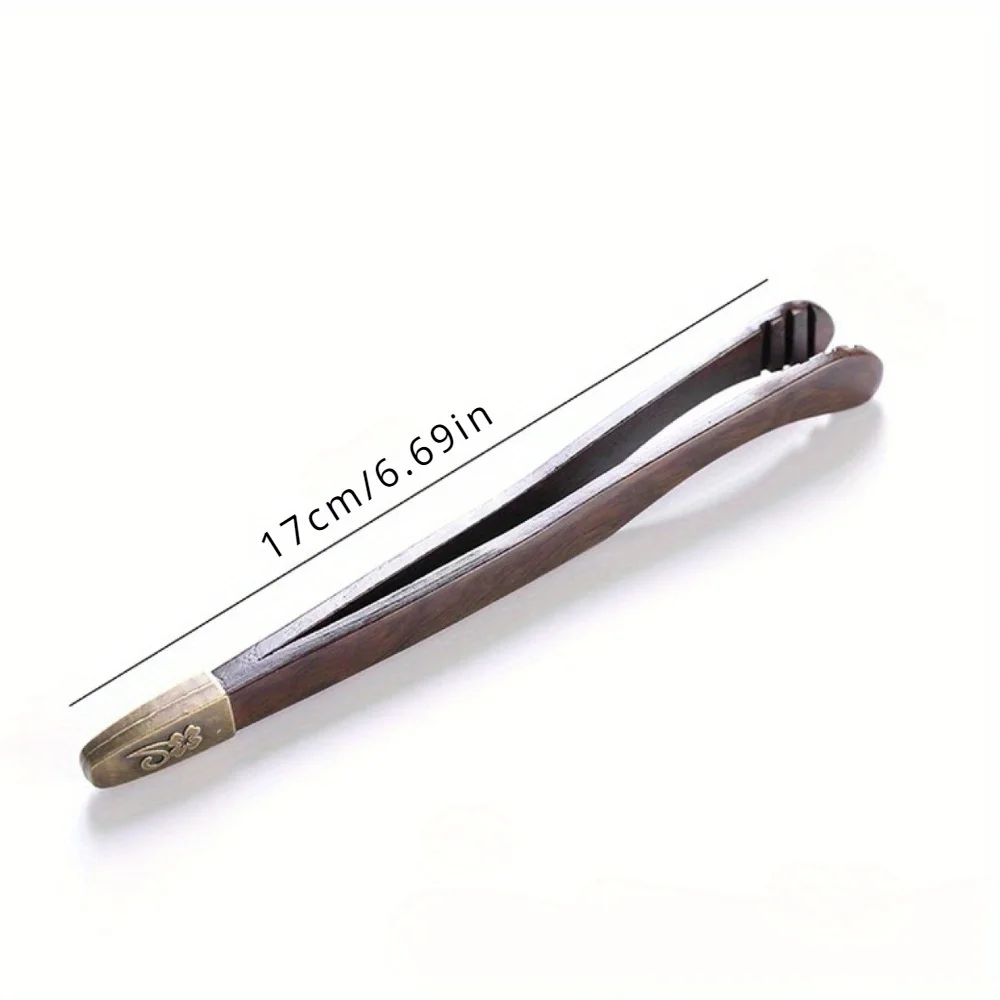 1PC wooden product tea clip, wooden tweezers, anti slip tea cup clip, ceremony accessories set