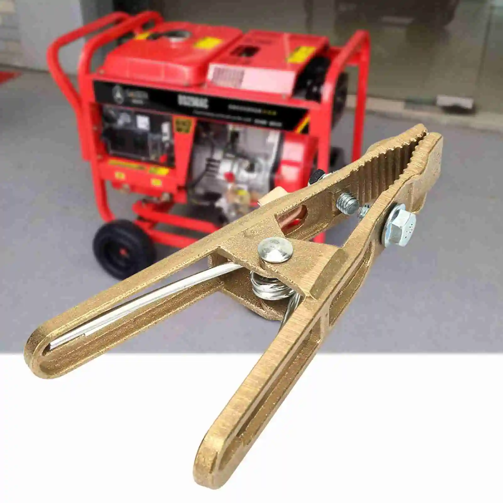 260A Brass Material A Shape Ground Welding Earth Clamp for Welding Machine(260A) Welding Accessories Clamp