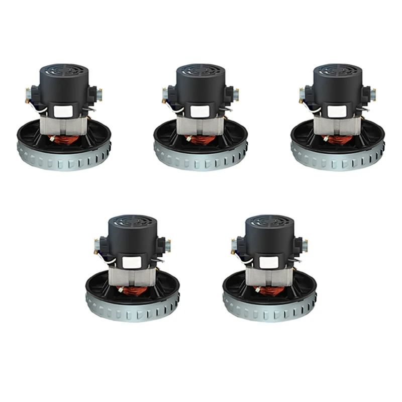 

5X 220V 1200W Universal Vacuum Cleaner Motor 130Mm Diameter For Karcher Midea Rowenta Vacuum Parts