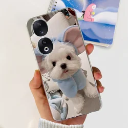 Elegante Bloem Vlinder Patroon Zachte Silicone TPU Telefoonhoes