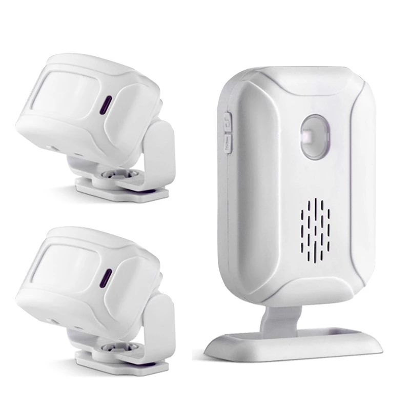 

HOT-Infrared Detector Induction Door Bell Wireless Welcome Alarm Doorbell PIR Store Shop Entry Motion Sensor