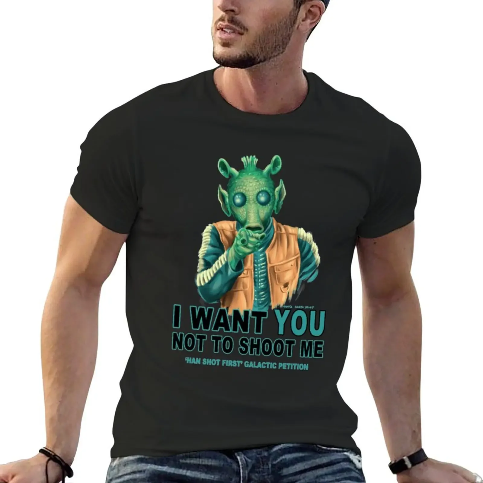 

Greedo Rodian Petition T-shirt cute clothes funnys summer top t shirts for men