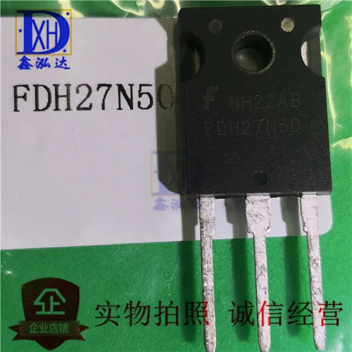 

FDH27N5027A ， 500V power N-MOSFET New+Original Stock　Direct purchase　 10 uds