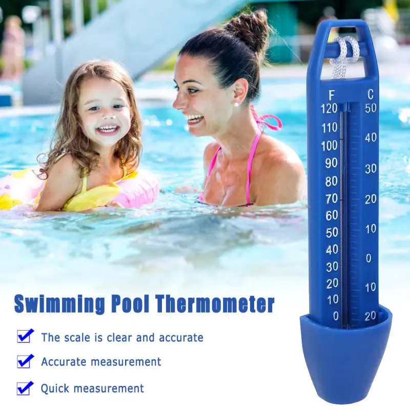 Thermometer hygrometer digital thermometer hygrometer thermometer food thermometer infrared thermometer refrigerator thermometer soldering iron thermometer plastic thermometer Practical Swimming Pool Floating Thermometer Multi-functional Durable Spa Hot Tub Ponds Temperature Measuring Meter