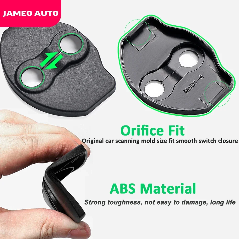 For Tesla Model 3 Y 2016-2022 Car Door Lock Protector Cover Door Check Arm Protection Covers Accessories 6Pcs/Set