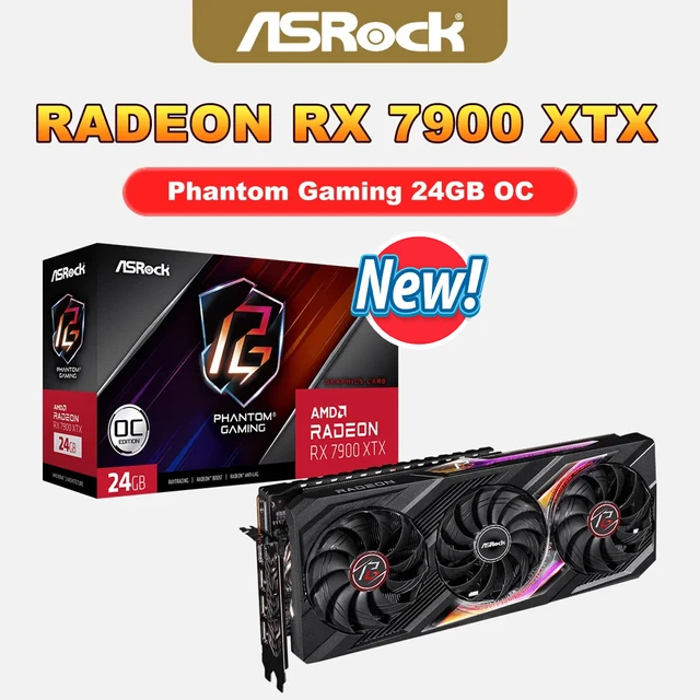 Asrock Radeon Rx, Amd Radeon 7900, Graphic Card