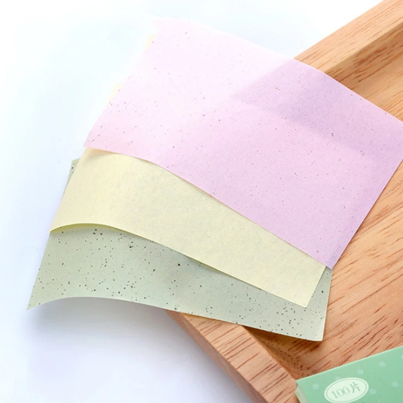 100pc/pack Oil Control Face Absorbent Paper Face Oil Control Cleaning Wipes Absorbing Sheet Oily Matting Tissue Care Paper