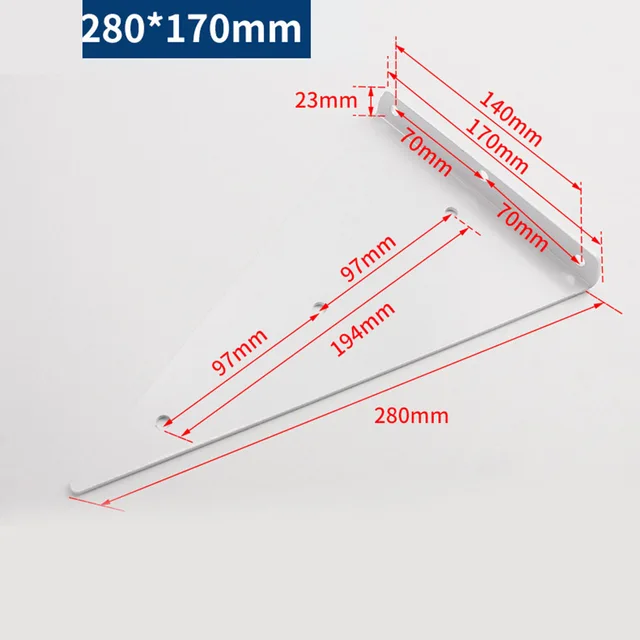 White 280mm