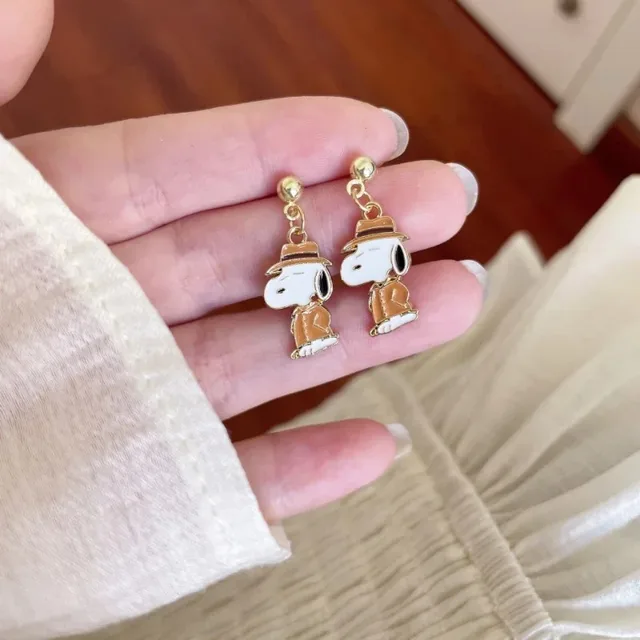 Pendientes de Snoopy 6
