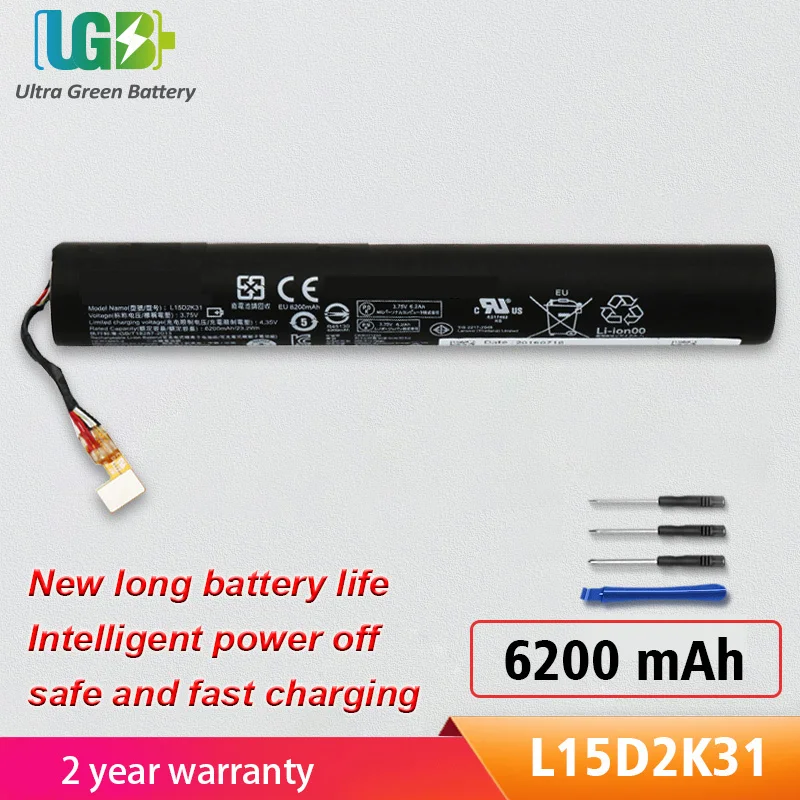 

Аккумулятор UGB для ноутбука LENOVO YOGA Yt3-850F YT3-850 X90 X90F, 3-850 м, YT3-850M, L15C2K31, L15D1P31, YT3-850L