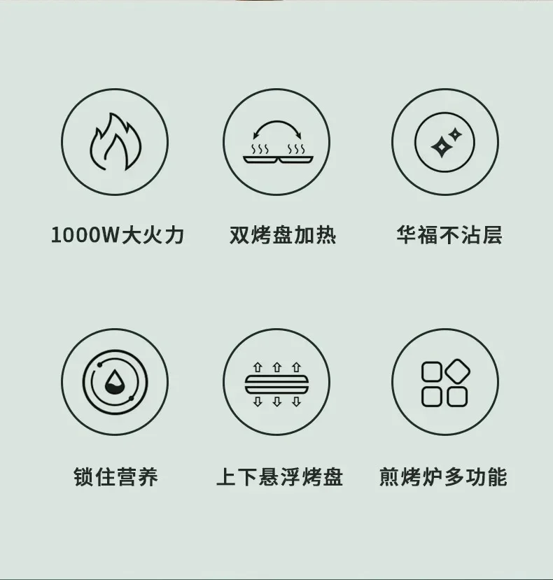 Description Picture 5 of itemElectric Baking Pan. Crepe Maker Machine. Double Sided Heating. Pancake Pan. Electric Skillets. Pizza & Tortilla Maker.