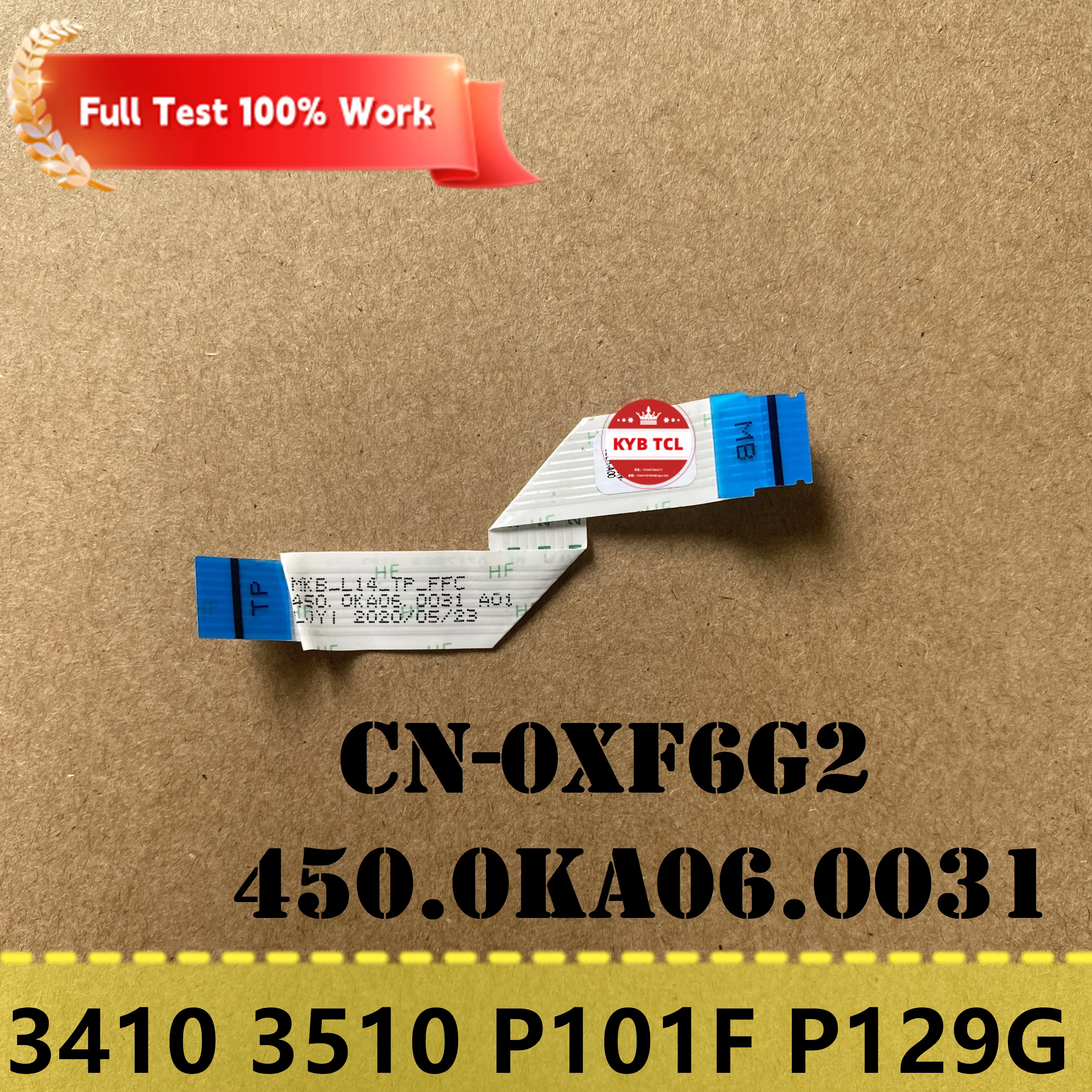 

For Dell Latitude 3410 3510 P101F P129G Laptop Touchpad Mouse Button Board Cable 450.0KA06.0031 CN-0XF6G2 XF6G2 0XF6G2