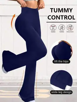 High Waist Flare Yoga Pants 1
