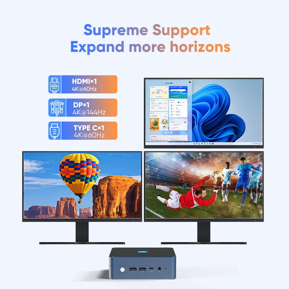 12th Gen Intel i3 N305 N200 N100 Mini PC DDR5 PCIE3.0x4 2xi226-V 2.5G Firewall Router Mini Computer Gamer Windows 11 NUC WiFi6