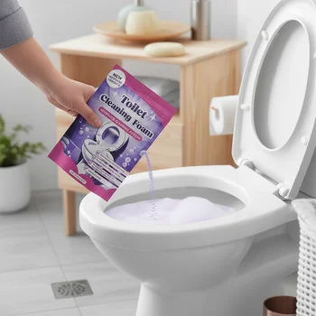 Compresse Effervescenti per la Decontaminazione del WC Rimuovono Efficacemente lo Sporco Ostinato Eliminano gli Odori Senza Residui e Irritazioni