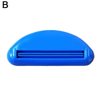 1Pcs คู่มือยาสีฟันเครื่องหยอดครีม Tube Squeezer ห้องน้ำบีบวาง Extruding คลิปบีบ Clamp 8