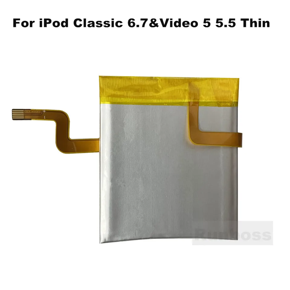 Apple iPod 256GB ssd 2000mAh バッテリー 2000mAh スクエアバッテリーアップグレード交換用 iPod Classic