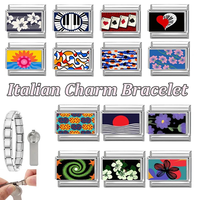 DIY Creative Italian Charm Bracelet